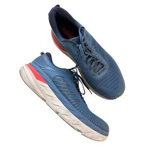 Hoka One One Bondi 7 Running Shoes Sneakers Mens Size 14